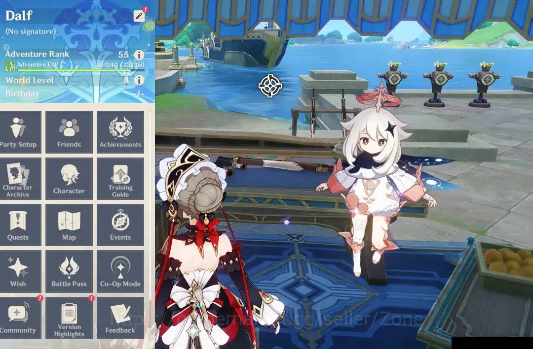 Genshin Impact Accounts Others ASIA|AR 55|Sandrone C4 + 3 (5*Weapon)|Low Explore|Check SS|TakeMail (GI906Z) 1