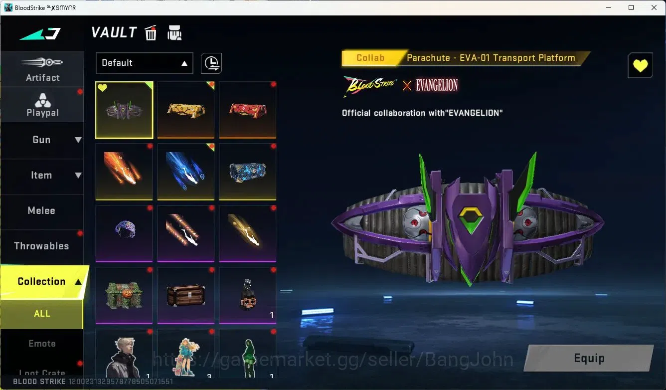 Blood Strike Accounts ASIA |COLLAB,QBZ95,KAR98K|ULTRA=BANDAGE| CEK SS BS image 3