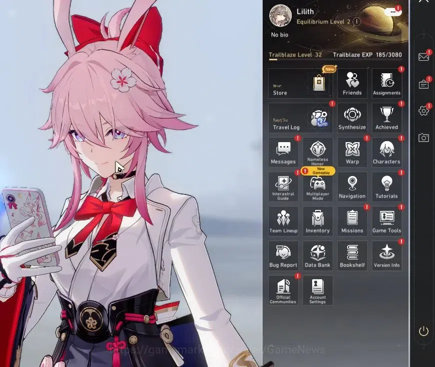 Honkai Star Rail Accounts Asia|TL 32|1 Golden Companion|7 Limited|Evanescia, image 2