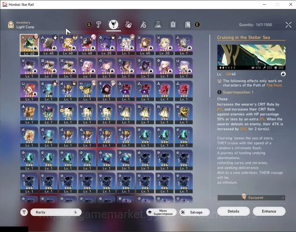 Honkai Star Rail Accounts Asia|TL 32|1 Golden Companion|7 Limited|Evanescia, image 6