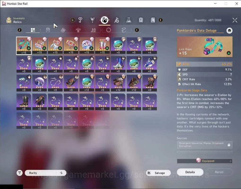 Honkai Star Rail Accounts Asia|TL 32|1 Golden Companion|7 Limited|Evanescia, image 8