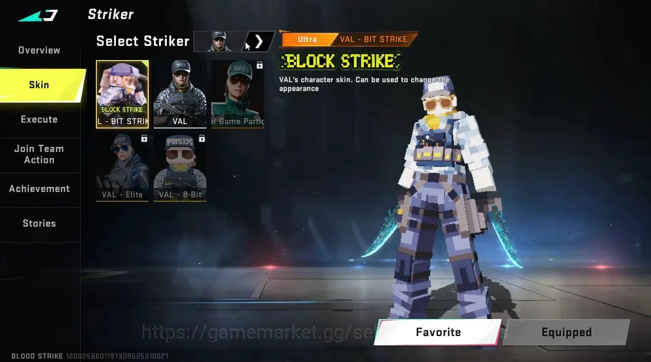 Blood Strike Accounts Asia|3 ETERNAL[AK47 Lv3, DEagle, UZI]|Collab TR[Ta image 10