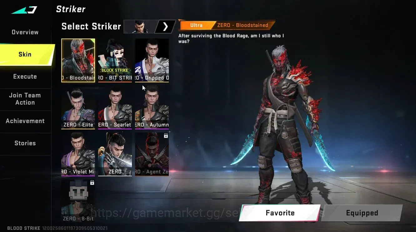 Blood Strike Accounts Asia|3 ETERNAL[AK47 Lv3, DEagle, UZI]|Collab TR[Ta image 11