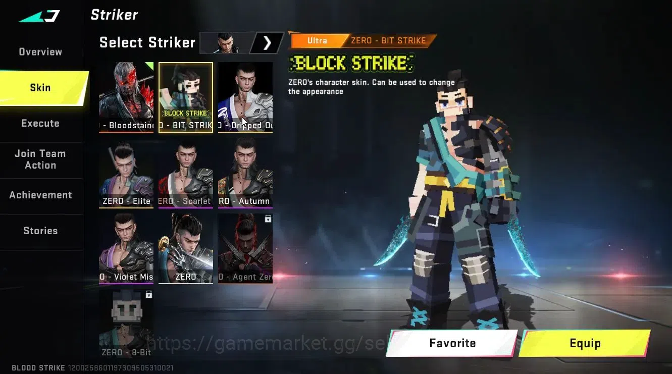 Blood Strike Accounts Asia|3 ETERNAL[AK47 Lv3, DEagle, UZI]|Collab TR[Ta image 12