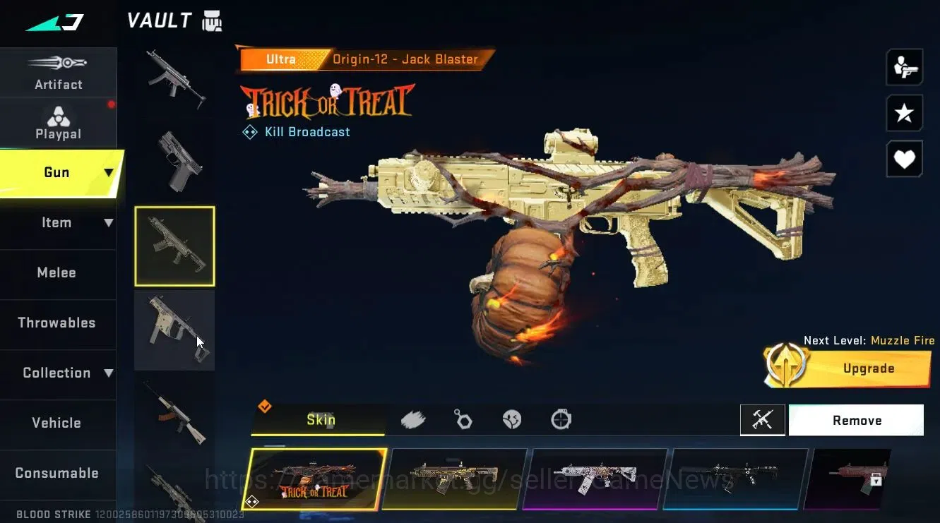 Blood Strike Accounts Asia|3 ETERNAL[AK47 Lv3, DEagle, UZI]|Collab TR[Ta image 14