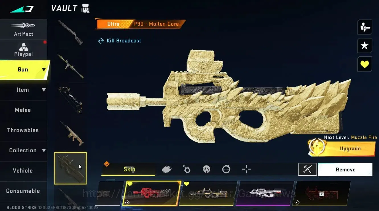 Blood Strike Accounts Asia|3 ETERNAL[AK47 Lv3, DEagle, UZI]|Collab TR[Ta image 20