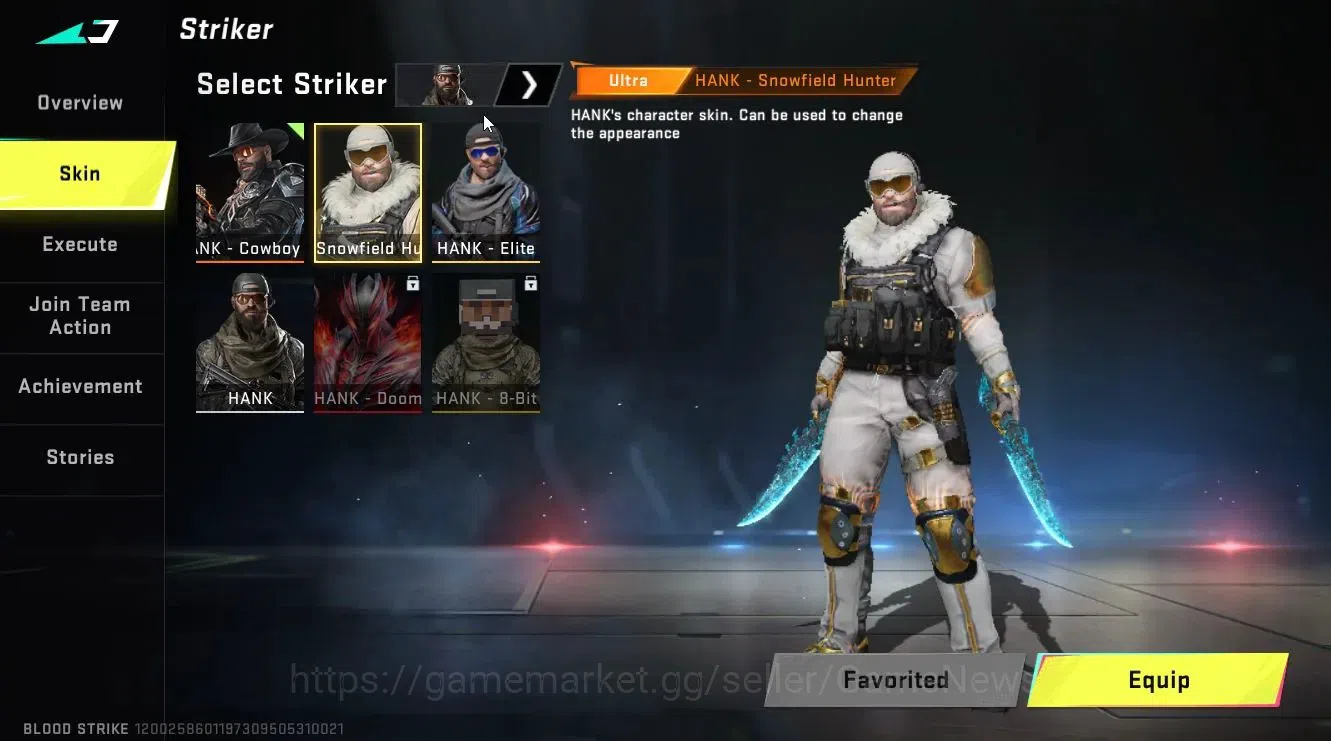 Blood Strike Accounts Asia|3 ETERNAL[AK47 Lv3, DEagle, UZI]|Collab TR[Ta image 4