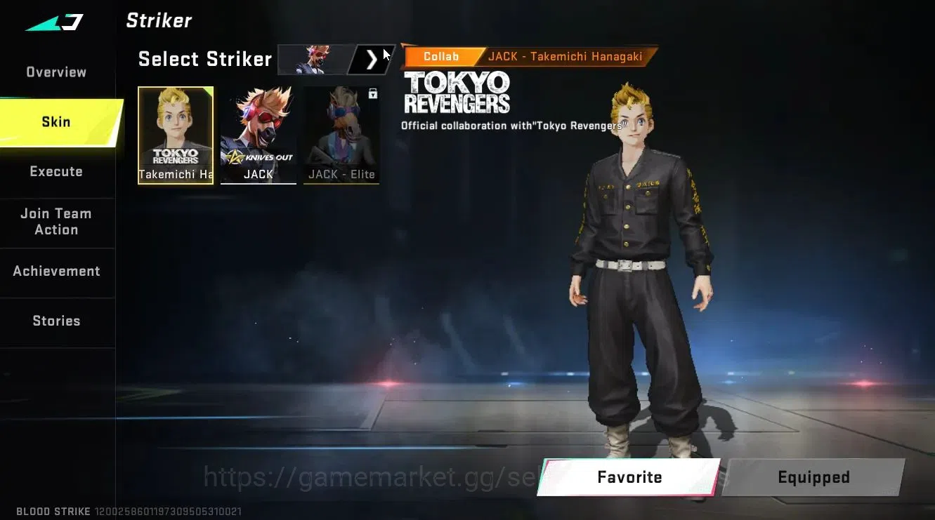 Blood Strike Accounts Asia|3 ETERNAL[AK47 Lv3, DEagle, UZI]|Collab TR[Ta image 8