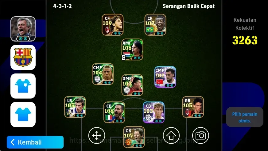eFootball Accounts kaufen - Android | PW 3263 | Zlatan