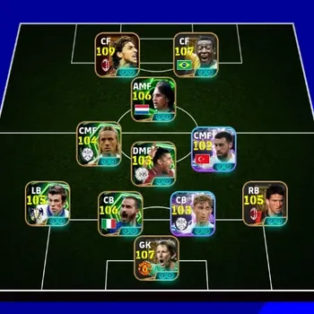 eFootball Accounts Legends & Iconic Players Android|PW 3263|Zlatan Ibrahimovic Big T,Harry Kane Show T,Pele Epic,Edwin van