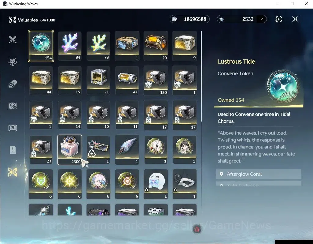 Wuthering Waves Accounts SEA|UL 48|3 Limited|(Lucy R6,Shorekeeper)+Sign,Reb image 9