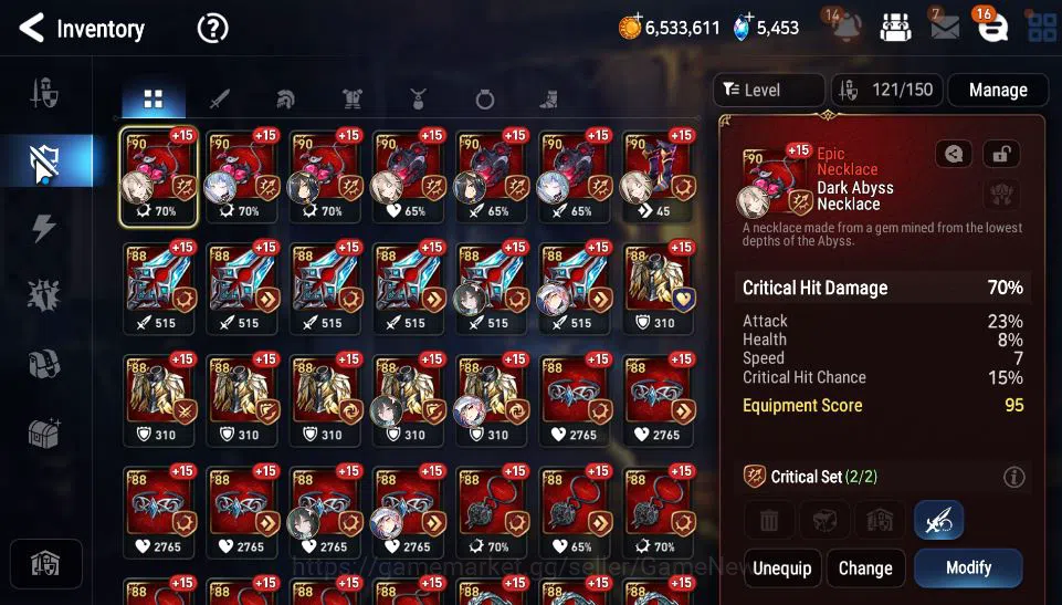 Epic Seven Accounts GBL Unverif|5 ML(Belian,SS Vivian,SP Politis,Har s image 3