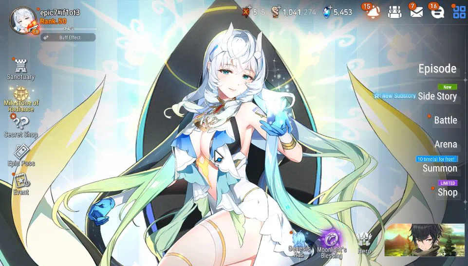 Epic Seven Accounts GBL Unverif|5 ML(Belian,SS Vivian,SP Politis,Har s image 5