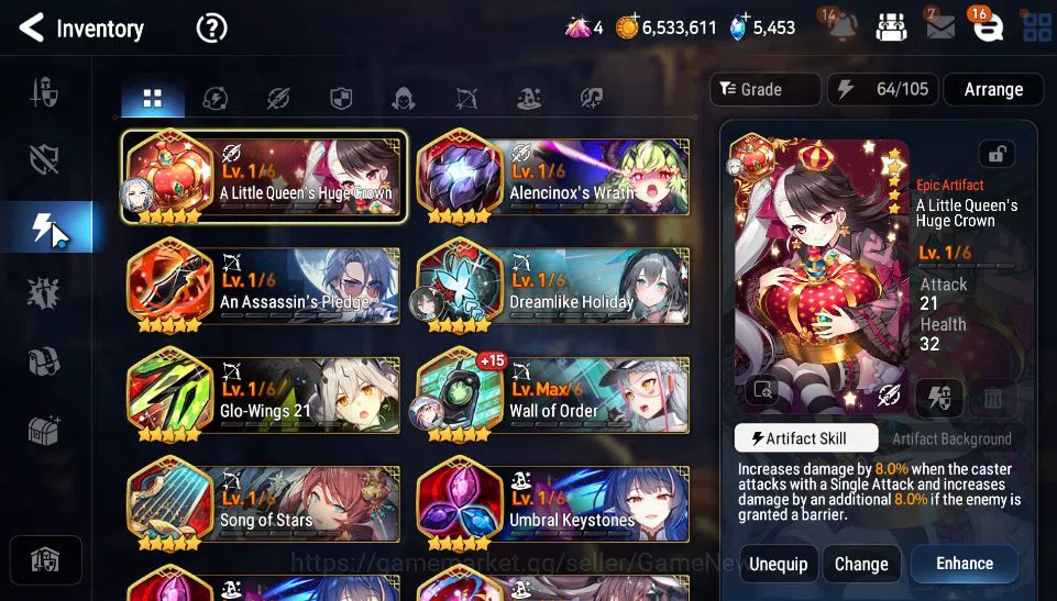 Epic Seven Accounts GBL Unverif|5 ML(Belian,SS Vivian,SP Politis,Har s image 8