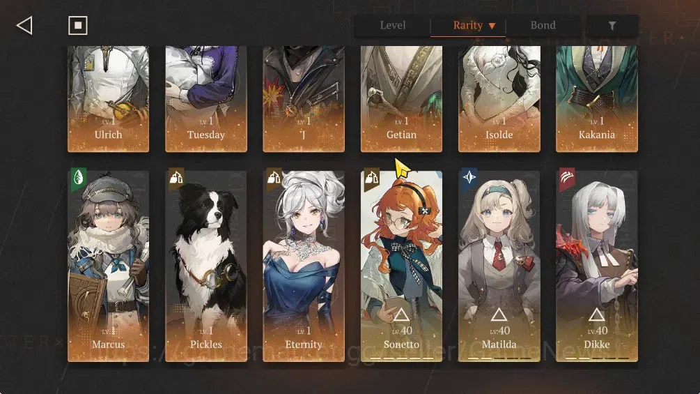 Reverse: 1999 Accounts GLOBAL|Lv70|21(*6Crew)(2Limit)+59k ClearDrop|[Pape image 6