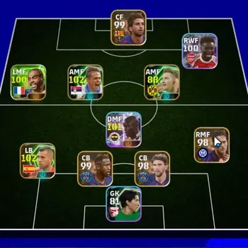 eFootball Accounts Legends & Iconic Players Android|Epic Dragan Stojkovic,Jordi Alba,Marco Reus,Show Time N'Golo