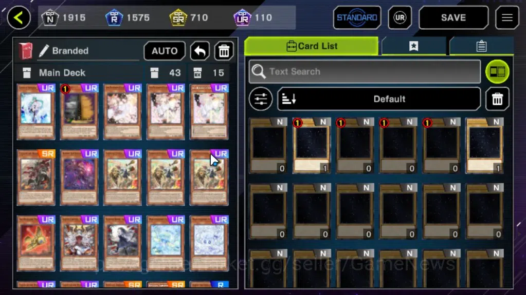 Yu-Gi-Oh! Master Duel Accounts Android|Lv 18|20 Deck|Branded,Dracotail,VSK9,Elfno image 4