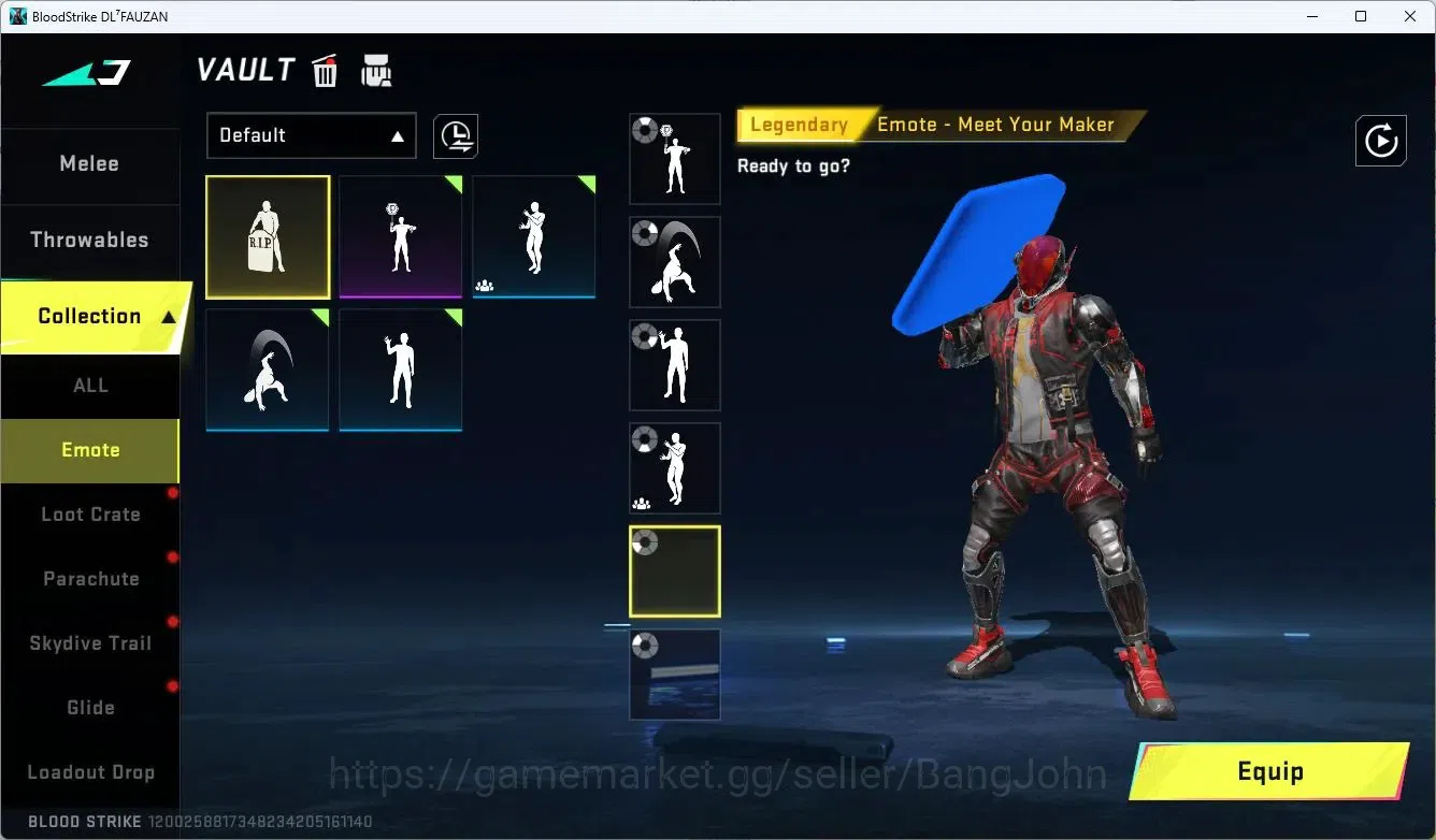 Blood Strike Accounts ASIA | 3 ULTRA GUNS | 1 LEGENDARY STRIKER | 2 ULTR image 13