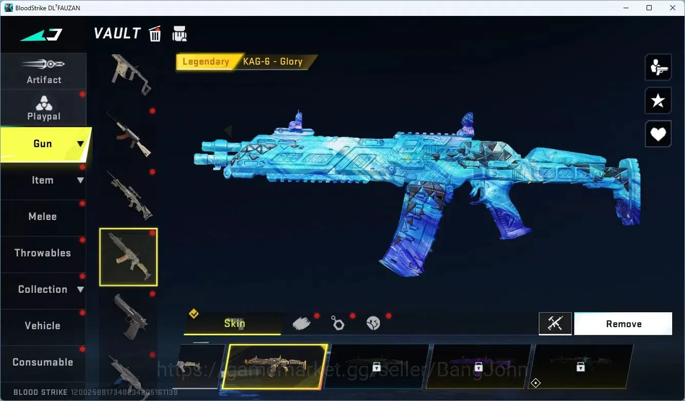 Blood Strike Accounts ASIA | 3 ULTRA GUNS | 1 LEGENDARY STRIKER | 2 ULTR image 19