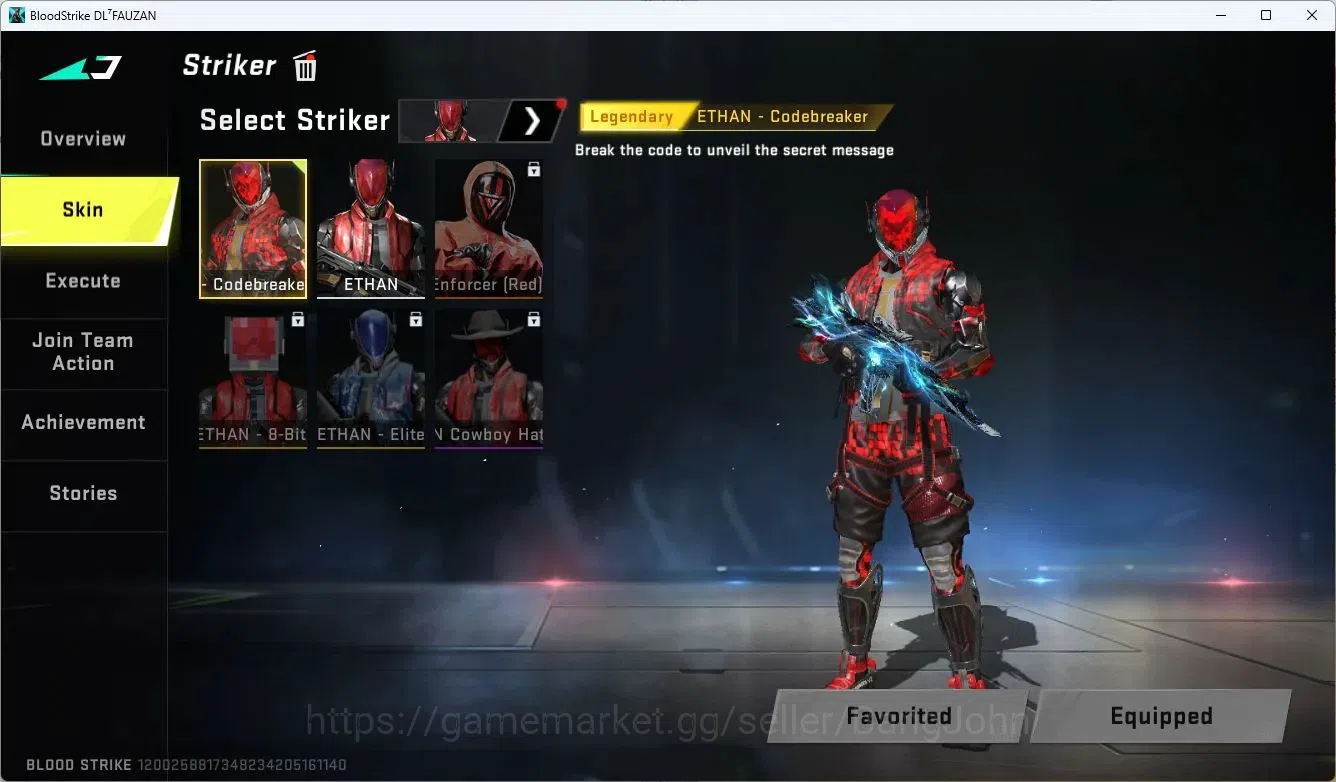 Blood Strike Accounts ASIA | 3 ULTRA GUNS | 1 LEGENDARY STRIKER | 2 ULTR image 5