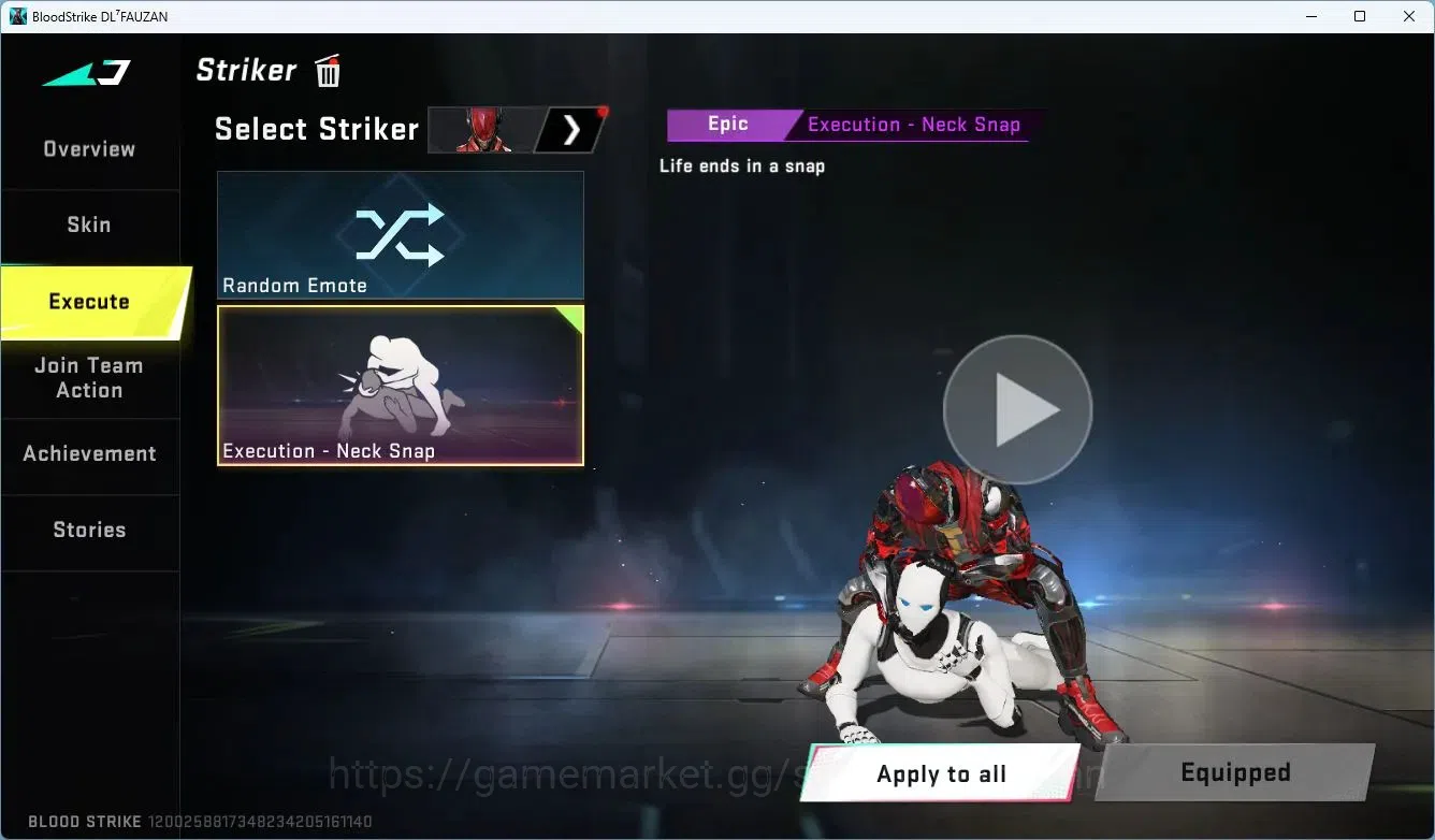 Blood Strike Accounts ASIA | 3 ULTRA GUNS | 1 LEGENDARY STRIKER | 2 ULTR image 7