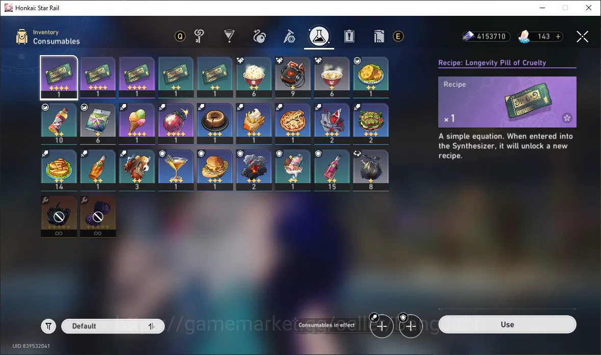 Honkai Star Rail Accounts [ASIA] TL 35 | 10 Limit | Archer | Sparkle | Dan H image 5