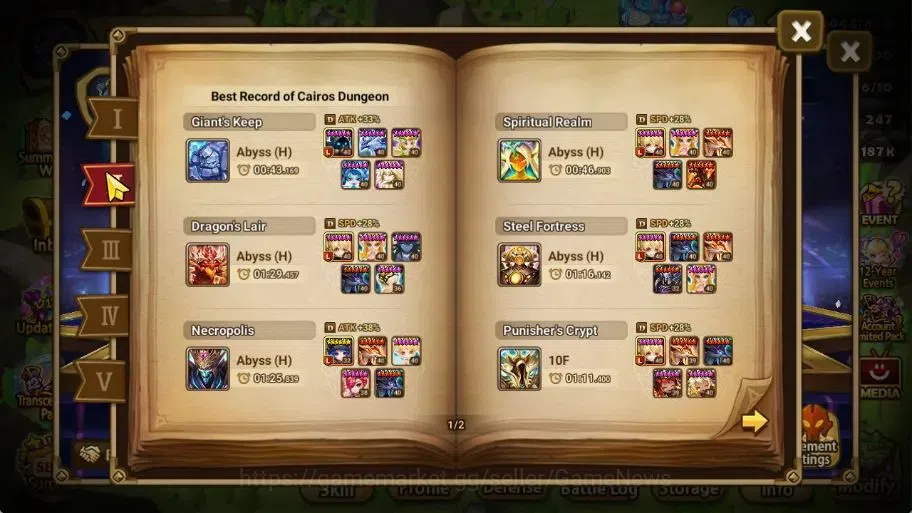 Summoners War: Sky Arena Accounts End-Game Global LV 100|2 LD[Destiny,Asima]+33 Total NB5[Leo,Amber,Adriana]+45 4