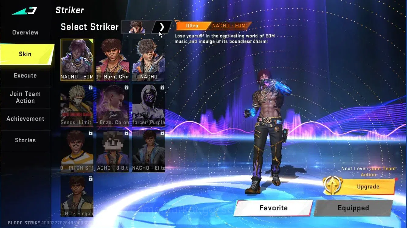 Blood Strike Accounts AMERICA|EVO [UMP45 Lv3,AUG Lv3]|ETERNAL [ZERO,EMMA image 11