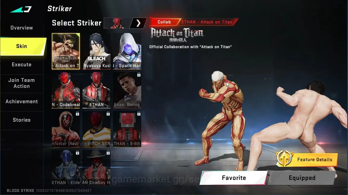 Blood Strike Accounts AMERICA|EVO [UMP45 Lv3,AUG Lv3]|ETERNAL [ZERO,EMMA image 17