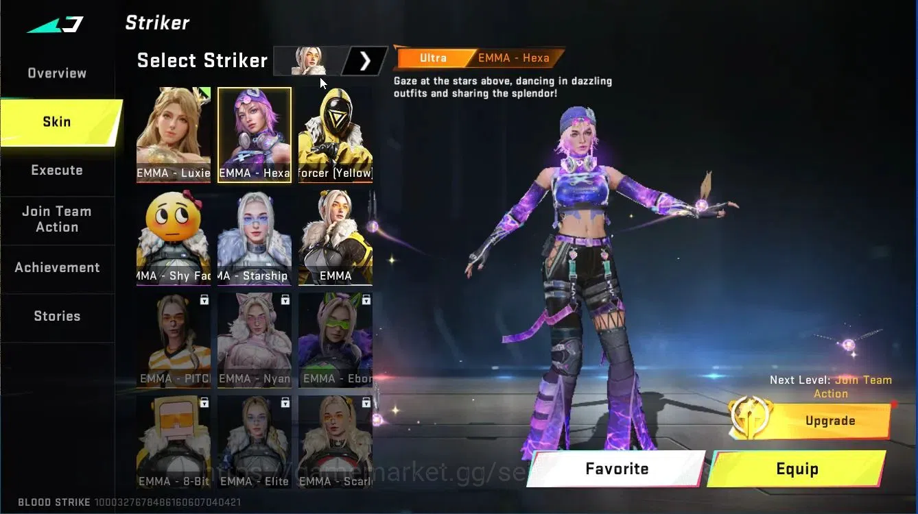 Blood Strike Accounts AMERICA|EVO [UMP45 Lv3,AUG Lv3]|ETERNAL [ZERO,EMMA image 18
