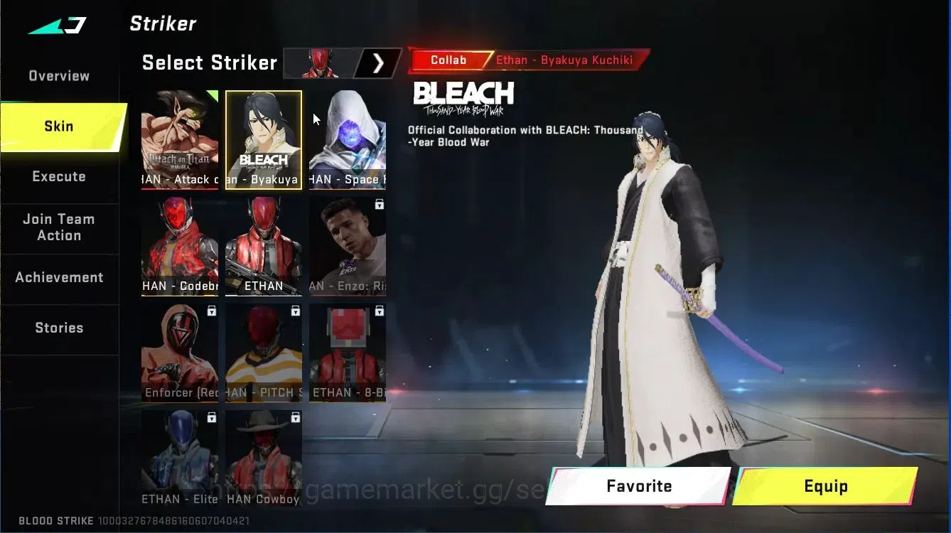 Blood Strike Accounts AMERICA|EVO [UMP45 Lv3,AUG Lv3]|ETERNAL [ZERO,EMMA image 5