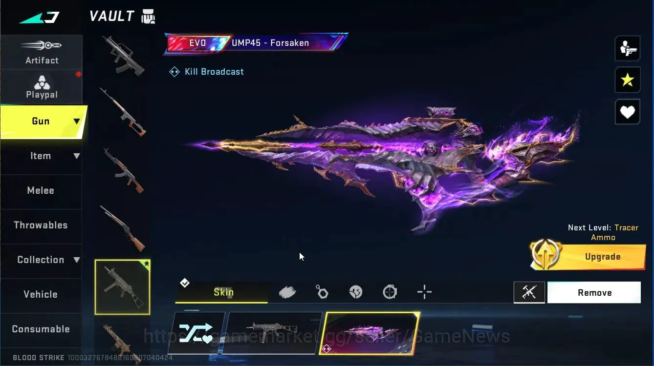 Blood Strike Accounts AMERICA|EVO [UMP45 Lv3,AUG Lv3]|ETERNAL [ZERO,EMMA image 6