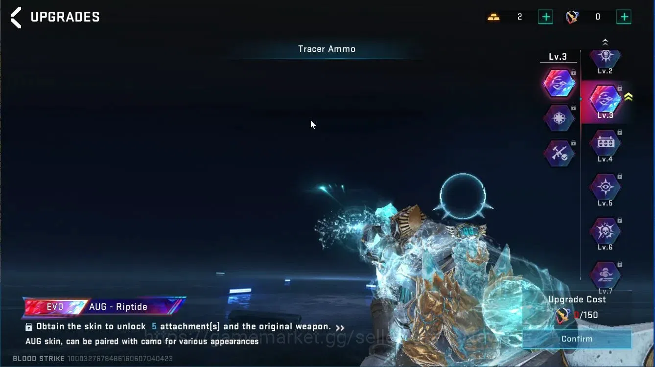 Blood Strike Accounts AMERICA|EVO [UMP45 Lv3,AUG Lv3]|ETERNAL [ZERO,EMMA image 9