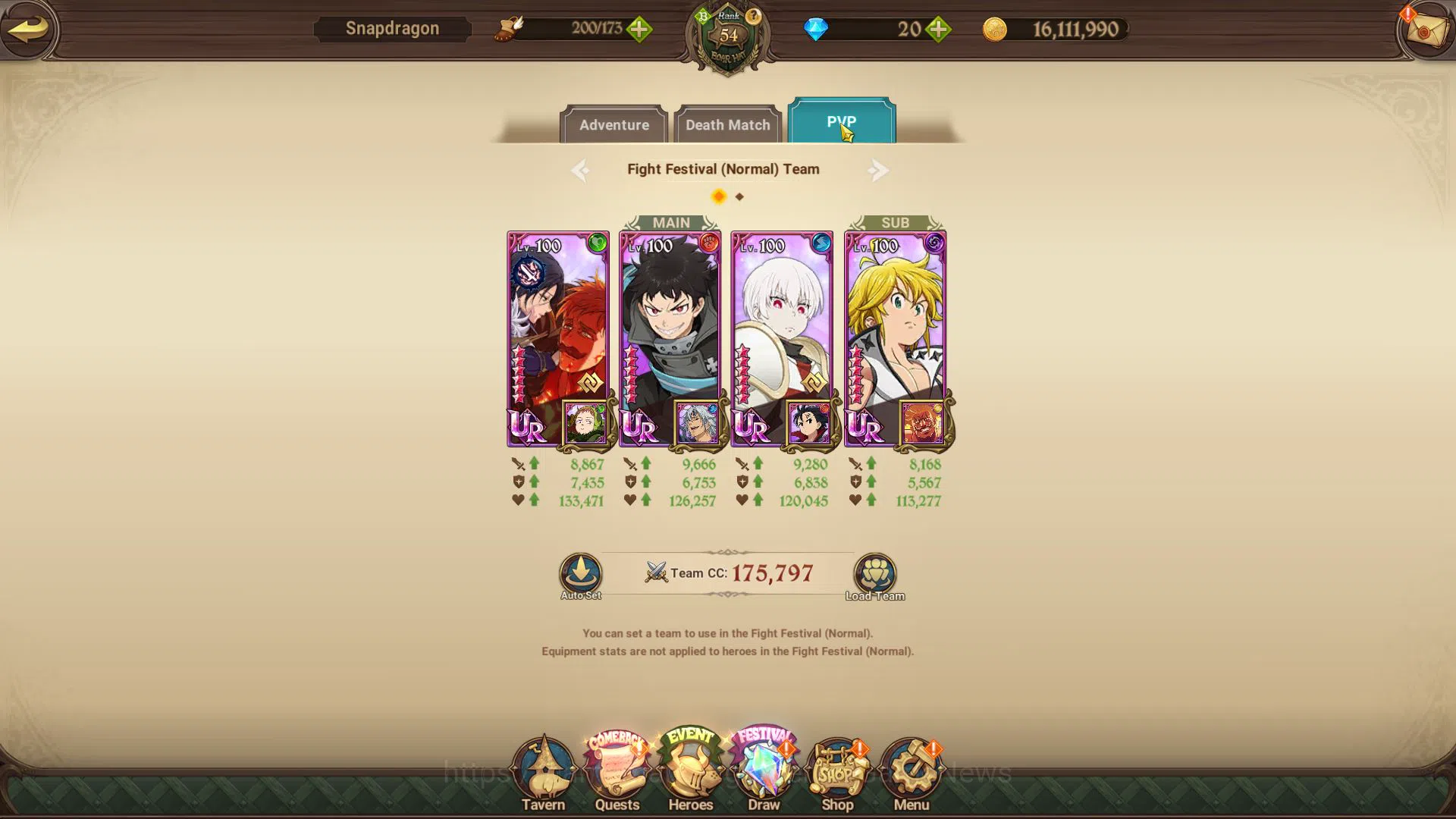The Seven Deadly Sins: Grand Cross Accounts Asia|2,5M CC|Starter Ch5|5 UR+Full Collab Fire For image 7