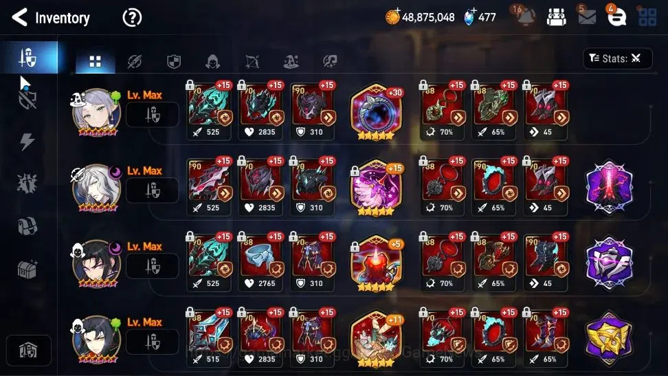 Epic Seven Accounts High-End Asia Verif|29 ML(BoRunka,MonarchS Iseria,Harseti,Etc)+PByblis,Frieren,Setsuka,Etc|AUTO WGBC 20