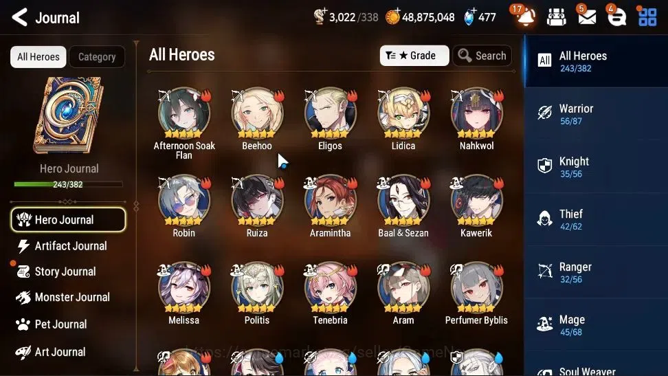 Epic Seven Accounts High-End Asia Verif|29 ML(BoRunka,MonarchS Iseria,Harseti,Etc)+PByblis,Frieren,Setsuka,Etc|AUTO WGBC 9