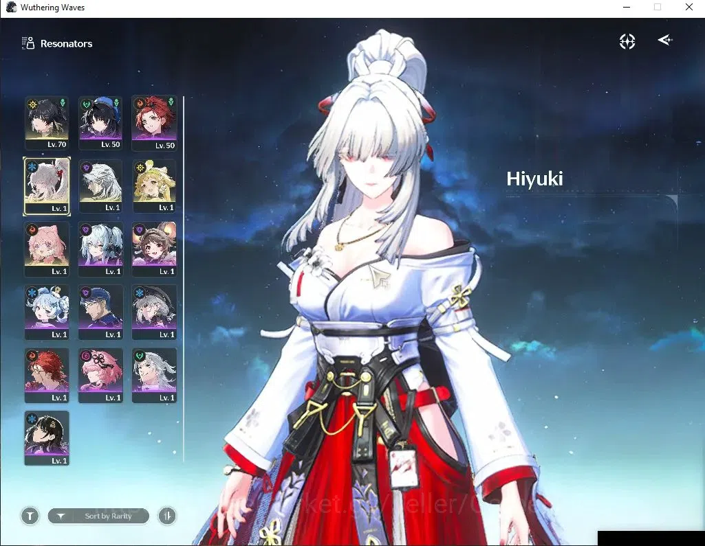 Wuthering Waves Accounts SEA | UL 47 | 1 Limited | Hiyuki R4 + Sign | Data image 3