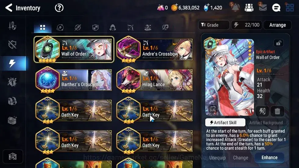 Epic Seven Accounts GLOBAL Unverif|New Era|2 ML(Rhiana N Luciel,Judge  image 14