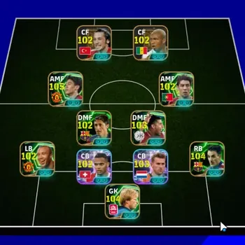 eFootball Accounts Legends & Iconic Players Android|Power 3193|15 Epic Kagawa Shiinji,Albert Ferrer,Oliver Kahn,Frank