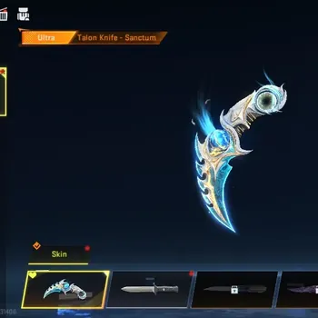Blood Strike Accounts Collab Skin Asia|Meele Ultra Talon Knife Sanctum|Ultra M4A1 Turbocharge,P90 Neon Shard,Zero