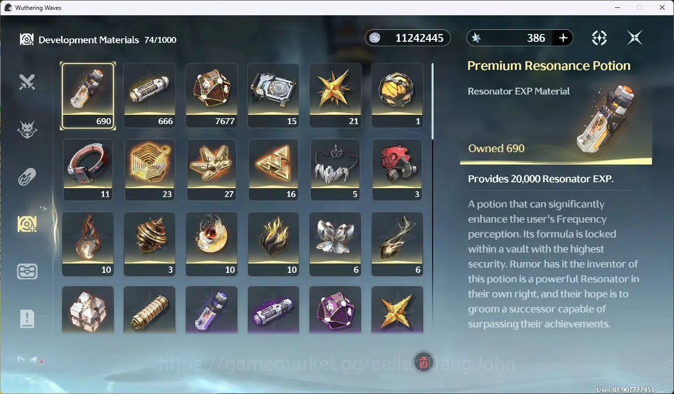 Wuthering Waves Accounts SEA|UL 53|Rank6|2 Char Limited [Lucy R6, Cartethyi image 15
