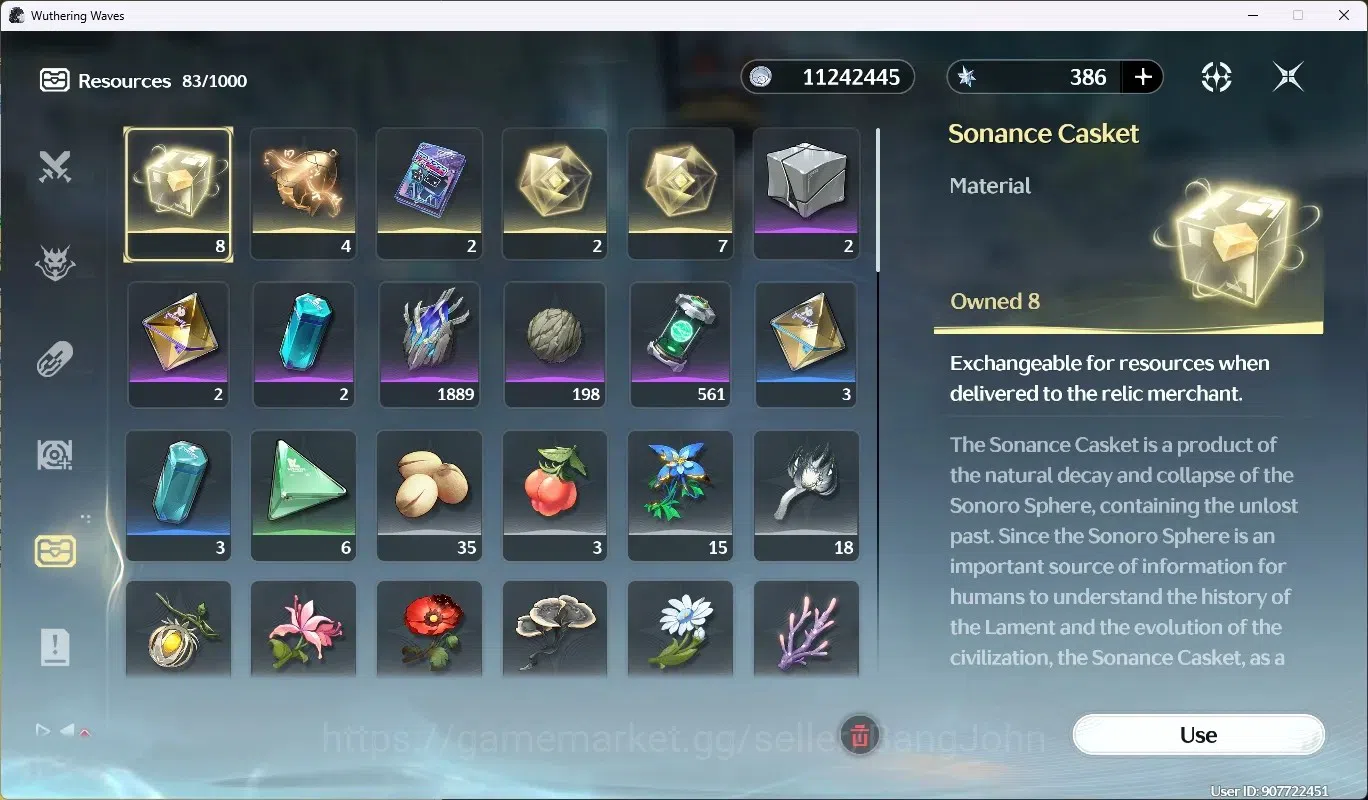 Wuthering Waves Accounts SEA|UL 53|Rank6|2 Char Limited [Lucy R6, Cartethyi image 16