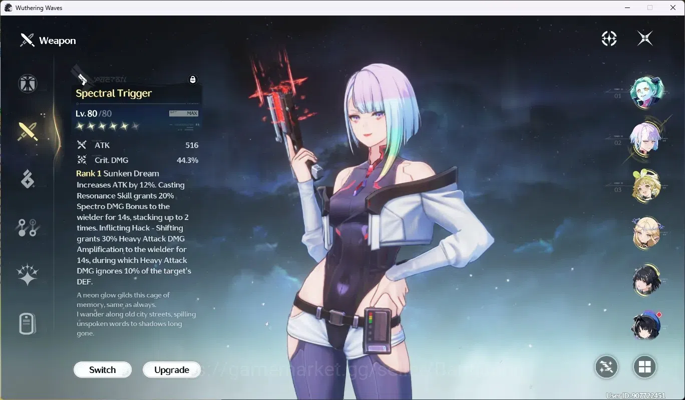 Wuthering Waves Accounts SEA|UL 53|Rank6|2 Char Limited [Lucy R6, Cartethyi image 4