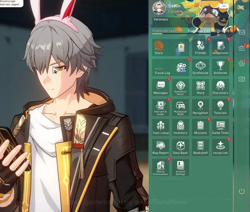 Honkai Star Rail Accounts Asia|TL 55|9 Limited|SW 999 E1+Sign,Sparkle,The Da image 1
