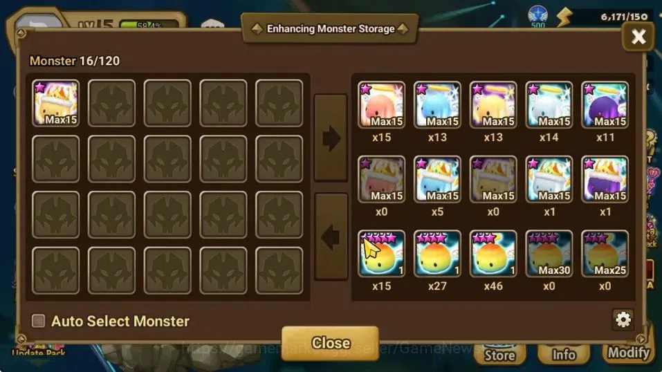 Summoners War: Sky Arena Accounts GLOBAL Lv 15|Starter|1 LD [Nigong]|3 Total NB5[Ver image 11