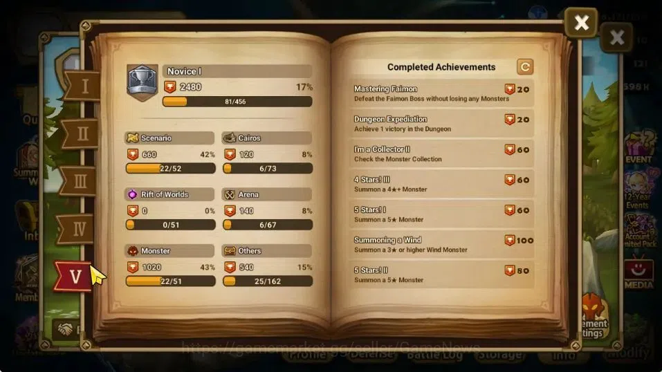 Summoners War: Sky Arena Accounts GLOBAL Lv 15|Starter|1 LD [Nigong]|3 Total NB5[Ver image 7