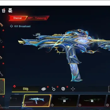 Blood Strike Accounts Collab Skin ASIA|ETERNAL MP7 Tidesong Lv2|Limited MCX Ascendant|Collab AOT Female Titan,HANK Iguana|5
