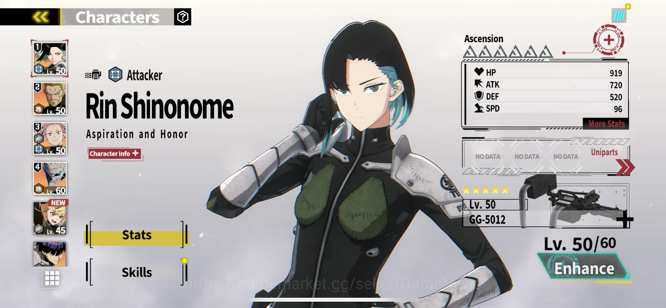 Kaiju No. 8 The Game Accounts [MOBILE]|MID GAME|NARUMI A1+SIGN A2,ISAO A1+SIGN A image 5