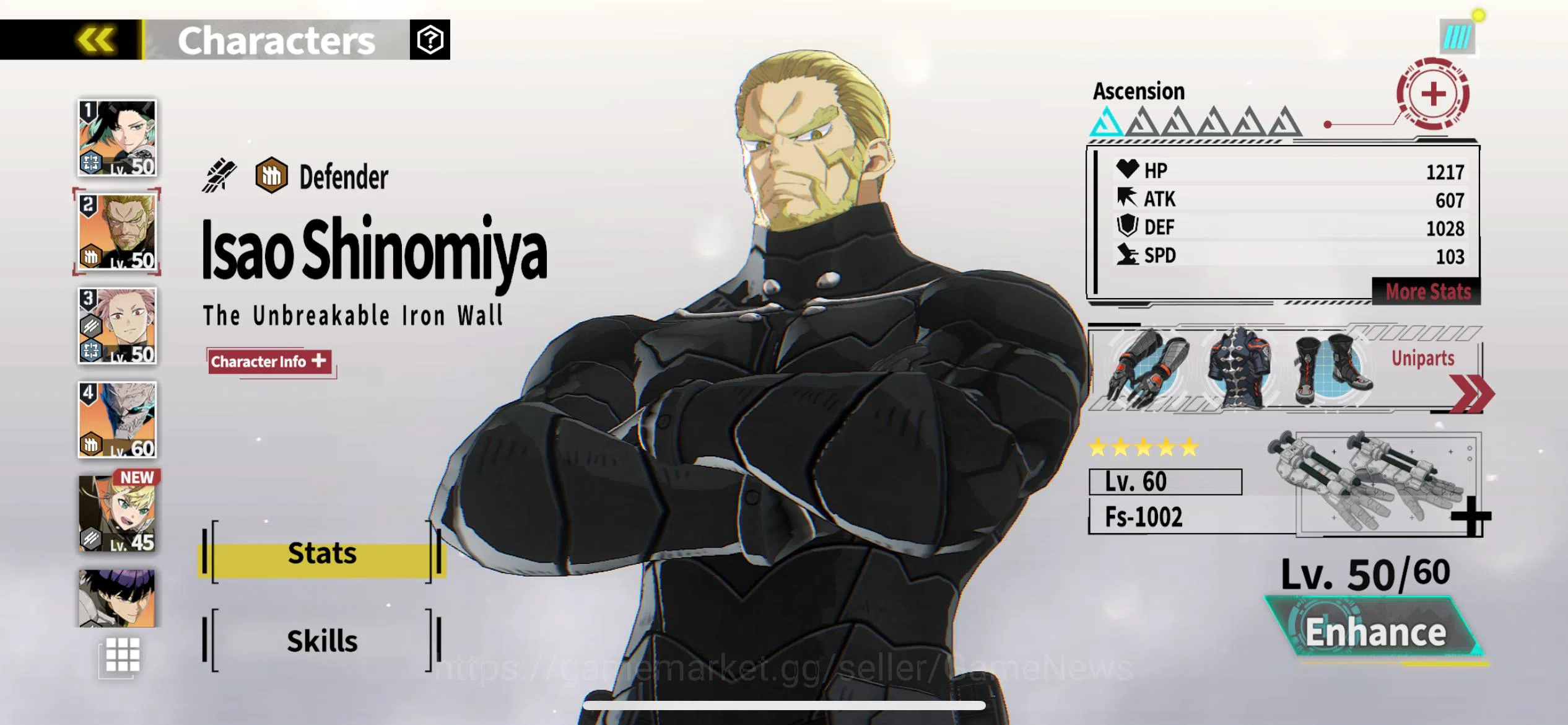 Kaiju No. 8 The Game Accounts [MOBILE]|MID GAME|NARUMI A1+SIGN A2,ISAO A1+SIGN A image 6