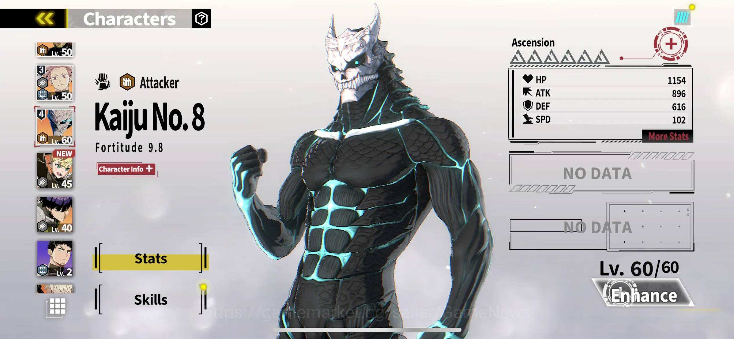 Kaiju No. 8 The Game Accounts [MOBILE]|MID GAME|NARUMI A1+SIGN A2,ISAO A1+SIGN A image 8